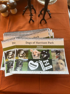 Dogs of Harrison Park Calendar 2024